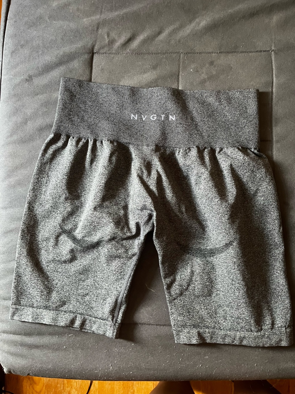 NVGTN Charcoal Heather High-Waist Performance Leggings